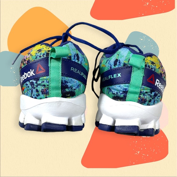 SALE ‼️Reebok Realflex fushion trainer sneakers shoes running hiking walking - Picture 3 of 8